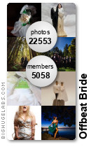 Offbeat Bride. Get yours at bighugelabs.com/flickr