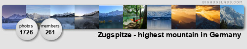 Zugspitze - highest mountain in Germany. Get yours at bighugelabs.com/flickr