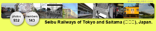 Seibu Railways of Tokyo and Saitama, Japan.. Get yours at bighugelabs.com/flickr Seibu Railways of Tokyo and Saitama, Japan.. Get yours at bighugelabs.com/flickr