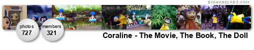 Coraline - The Movie, The Book, The Doll. Get yours at bighugelabs.com/flickr Coraline - The Movie, The Book, The Doll. Get yours at bighugelabs.com/flickr