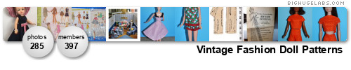 Vintage Fashion Doll Sewing, Knitting & Patterns. Get yours at bighugelabs.com/flickr