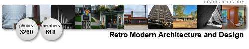 Retro Modern Architecture and Design. Get yours at bighugelabs.com/flickr