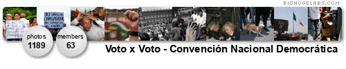 Voto x Voto - Convención Nacional Democrática. Get yours at bighugelabs.com/flickr Voto x Voto - Convención Nacional Democrática. Get yours at bighugelabs.com/flickr