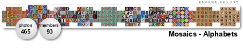 Mosaics - Alphabets. Get yours at bighugelabs.com/flickr Mosaics - Alphabets. Get yours at bighugelabs.com/flickr