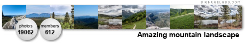 Amazing mountain landscape. Get yours at bighugelabs.com/flickr