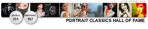 PORTRAIT CLASSICS HALL OF FAME. Get yours at bighugelabs.com/flickr
