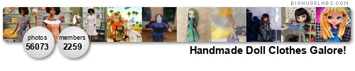 Handmade Doll Clothes Galore!. Get yours at bighugelabs.com/flickr