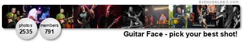 Guitar Face. Get yours at bighugelabs.com/flickr