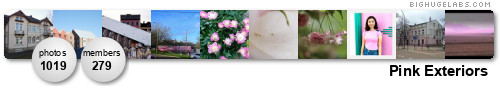 Pink Exteriors. Get yours at bighugelabs.com/flickr