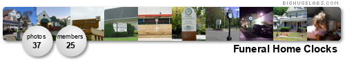 Funeral Home Clocks. Get yours at bighugelabs.com/flickr Funeral Home Clocks. Get yours at bighugelabs.com/flickr
