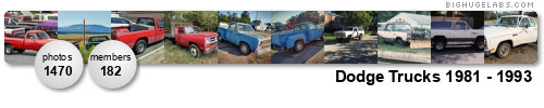 Dodge Trucks 1981 - 1993. Get yours at bighugelabs.com/flickr Dodge Trucks 1981 - 1993. Get yours at bighugelabs.com/flickr