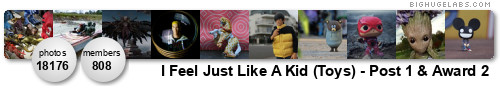 I Feel Just Like A Kid - Post 1, Award 2. Get yours at bighugelabs.com/flickr