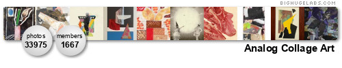 Notpaper (a group about collage). Get yours at bighugelabs.com/flickr