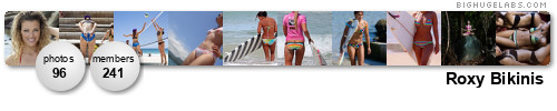 Roxy Bikinis.