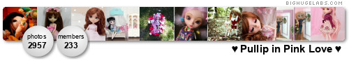♥ Pullip in Pink Love ♥ . Get yours at bighugelabs.com/flickr
