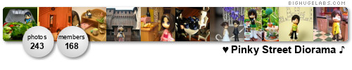 ♥ Pinky Street Diorama ♪. Get yours at bighugelabs.com/flickr