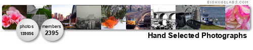 Hand Selected Photographs. Get yours at bighugelabs.com/flickr