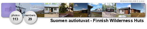 Suomen autiotuvat - Finnish Wilderness Huts. Get yours at bighugelabs.com/flickr