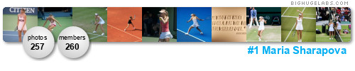 #1 Maria Sharapova. Get yours at bighugelabs.com/flickr #1 Maria Sharapova. Get yours at bighugelabs.com/flickr