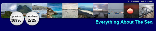 Everything about the sea. Get yours at bighugelabs.com/flickr