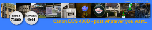 Canon EOS 400D - post whatever you want..,. Get yours at bighugelabs.com/flickr