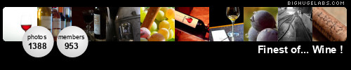 Finest of... Wine !. Get yours at bighugelabs.com/flickr