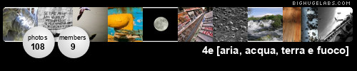 4e [aria, acqua, terra e fuoco]. Get yours at bighugelabs.com/flickr