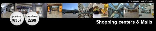 Shopping centers & Malls. Get yours at bighugelabs.com/flickr