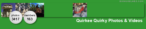 Quirkee Quirky Photos & Videos. Get yours at bighugelabs.com/flickr Quirkee Quirky Photos & Videos. Get yours at bighugelabs.com/flickr