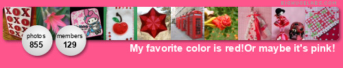My favorite color is red!Or maybe it's pink!. Get yours at bighugelabs.com/flickr My favorite color is red!Or maybe it's pink!. Get yours at bighugelabs.com/flickr