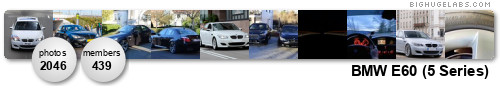 BMW E60 (5 Series). Get yours at bighugelabs.com/flickr