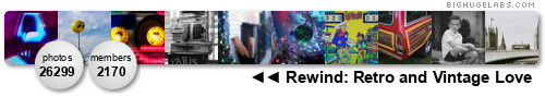 ◄◄ Rewind: Retro and Vintage Love. Get yours at bighugelabs.com/flickr