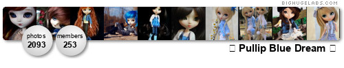 ๑ Pullip Blue Dream ★. Get yours at bighugelabs.com/flickr