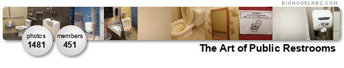 The Art of Public Restrooms. Get yours at bighugelabs.com/flickr The Art of Public Restrooms. Get yours at bighugelabs.com/flickr