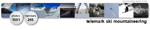 telemark ski mountaineering. Get yours at bighugelabs.com/flickr telemark ski mountaineering. Get yours at bighugelabs.com/flickr