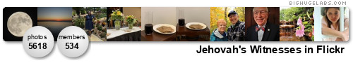 Jehovah's Witnesses on Flickr. Get yours at bighugelabs.com/flickr