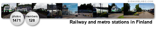Railway stations in Finland. Get yours at bighugelabs.com/flickr Railway stations in Finland. Get yours at bighugelabs.com/flickr