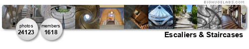 Escaliers & Staircases. Get yours at bighugelabs.com/flickr