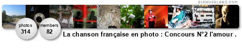 La chanson française en photo.. Get yours at bighugelabs.com/flickr