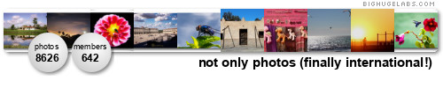 not only photos (finally international!). Get yours at bighugelabs.com/flickr