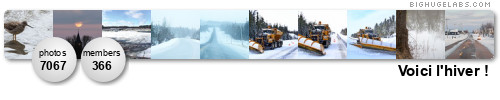 Voici l'hiver !. Get yours at bighugelabs.com/flickr