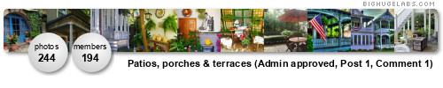 Patios, porches & terraces. Get yours at bighugelabs.com/flickr Patios, porches & terraces. Get yours at bighugelabs.com/flickr