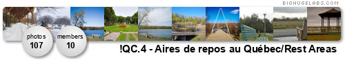 !QC.4 - Aires de repos au Québec/Rest Areas. Get yours at bighugelabs.com/flickr