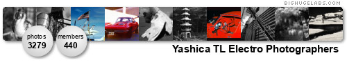 Yashica TL Electro Photographers. Get yours at bighugelabs.com/flickr
