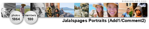 Jalalspages Portraits (Add1/Comment2). Get yours at bighugelabs.com/flickr Jalalspages Portraits (Add1/Comment2). Get yours at bighugelabs.com/flickr