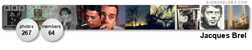 Jacques Brel. Get yours at bighugelabs.com/flickr