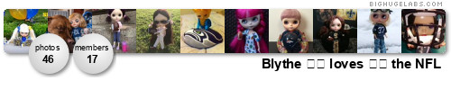 Blythe ❤❤ loves ❤❤ the NFL. Get yours at bighugelabs.com/flickr