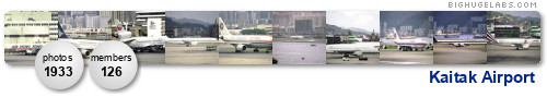 Kaitak Airport. Get yours at bighugelabs.com/flickr