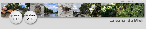 Le canal du Midi. Get yours at bighugelabs.com/flickr