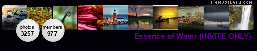 Essence of water. Get yours at bighugelabs.com/flickr